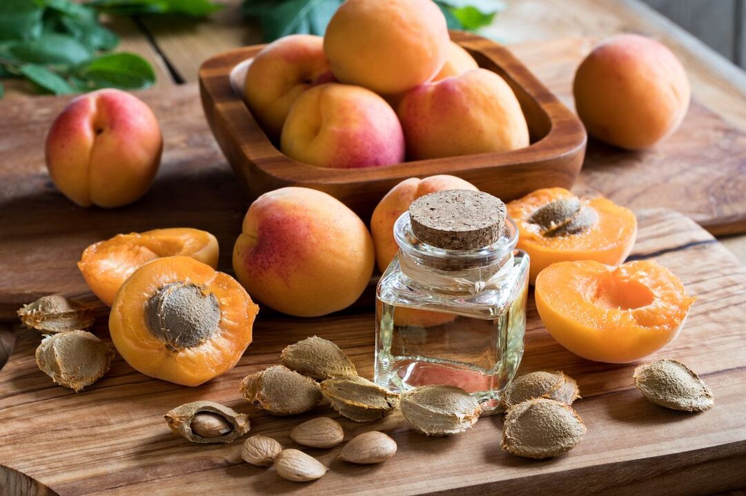 Apricot oil for skin