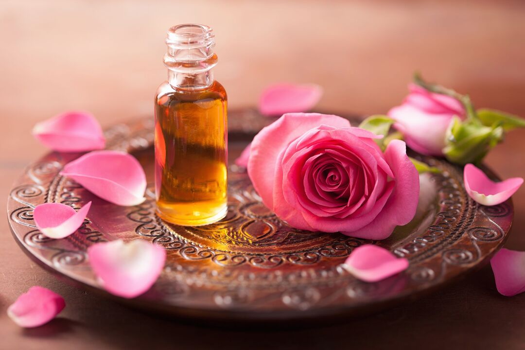 Rose oil rejuvenates